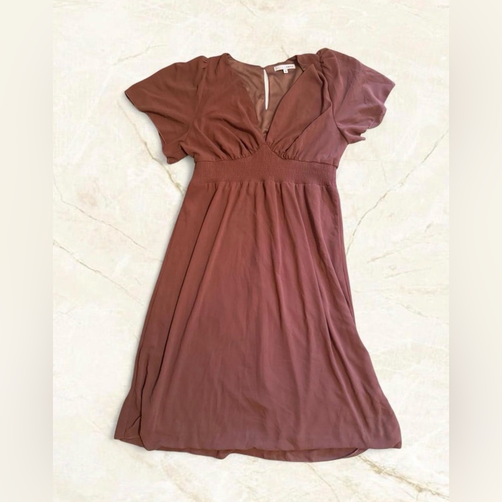 Baltic Born Rosy Romantic Fairycore Midi Dress - Picture 4 of 6